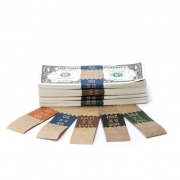 Learn more about Natural Saw-Tooth Color-Coded Low Dollar Currency Band Set