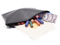 Learn more about Zipper Bank Bag 12 X 16