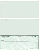 Learn more about Green Marble Bottom Laser Checks