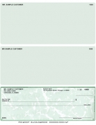 Green Marble Bottom Laser Checks