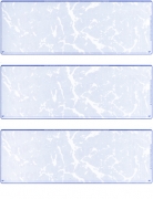 Learn more about Blue Marble Blank 3 Per Page Laser Checks