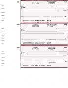 Learn more about Burgundy Safety 3 Per Page Wallet Checks