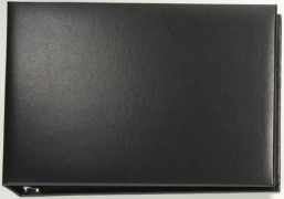 Learn more about Black Binder - vinyl 7 ring