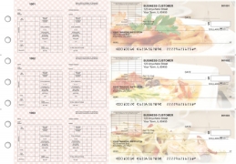 Italian Cuisine Multi-Purpose Corner Voucher Business Checks