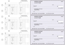 Purple Safety Multi-Purpose Counter Signature Business Checks