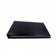 Black Business 7 Ring Check Binder