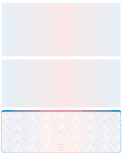 Blue Red Blank High Security Bottom Laser Checks