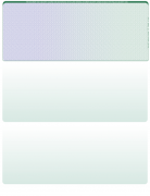 Blue Green Blank Top Laser Checks