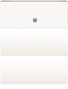 Tan Safety Value Hologram Blank Top Laser Checks