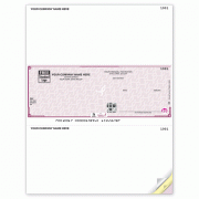 Learn more about Deluxe High Security Susan G. Komen Laser Middle Check