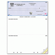 Deluxe High Security Laser Top Check Hole Punched