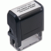 Endorsement Stamp - Self-Inking , Custom Layout