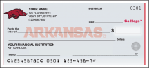 Click on Arkansas Logo Collegiate - 1 Box - Singles Checks For More Details