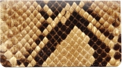 Snake Print Cloth Cover Personal Checks