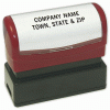 Click on Stamp,Pre-Inked,2 Line Title For More Details