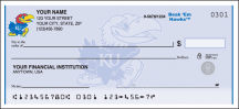 Kansas Logo Collegiate Personal Checks