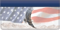 Click on American Eagle And Flag Checkbook Cover For More Details