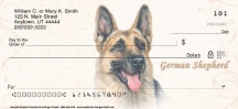 German Shepherd Dog Personal Checks