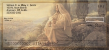 Jesus Light of the World Inspirational Christian  Checks