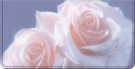 Click on Rose Petal Blessings Checkbook Cover For More Details