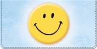 Click on Keep Smiling! Leather Checkbook Cover For More Details