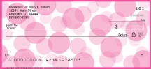 Serendipity Pink Polka Dots  Personal Checks