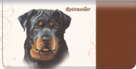 Click on Rottweiler Checkbook Cover For More Details
