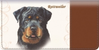 Rottweiler Checkbook Cover