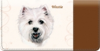 Click on Westie Checkbook Cover For More Details