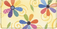 Click on Flower Power Checkbook Cover For More Details