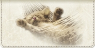 Click on Cat-itude Checkbook Cover For More Details