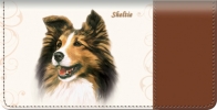 Click on Sheltie Checkbook Cover For More Details