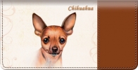 Chihuahua Checkbook Cover