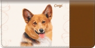 Welsh Corgi Checkbook Cover