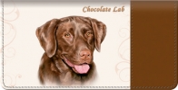 Click on Chocolate Lab Checkbook Cover For More Details