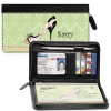 Stepping Out Zippered Checkbook Cover