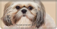 Click on Faithful Friends - Shih Tzu Checkbook Cover For More Details
