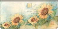 Click on Sunflowers Checkbook Cover For More Details