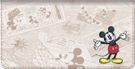 Sketch Book Mickey Checkbook Cover