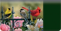 Backyard Beauties Checkbook Cover