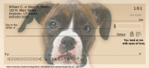 Faithful Friends - Boxer Dog Personal Checks