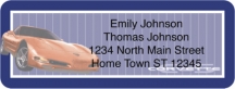 Click on Corvette Booklet of 150 Address Labels For More Details