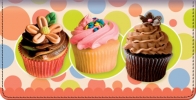 Cupcake Craze Checkbook Cover