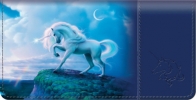 Unicorn Checkbook Cover