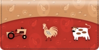 Click on Challis & Roos American Farmhouse Checkbook Cover For More Details