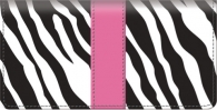 Click on Zebra Print Checkbook Cover For More Details