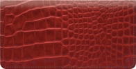 Click on Red Croc Checkbook Cover For More Details