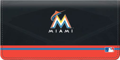 Click on Miami Marlins(TM) MLB(R) Checkbook Cover For More Details