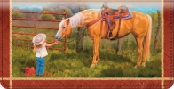 Click on Cowboy Kids Checkbook Cover For More Details