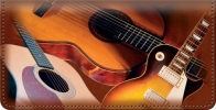 Click on Guitar Checkbook Cover For More Details